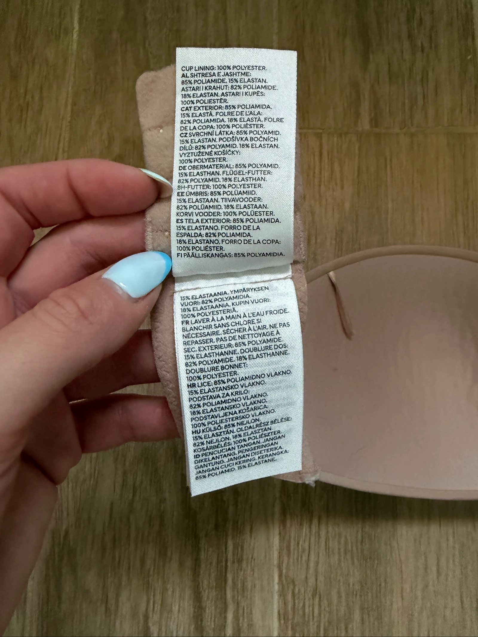 Sutiã sem aro invisível bege H&M – photo 4